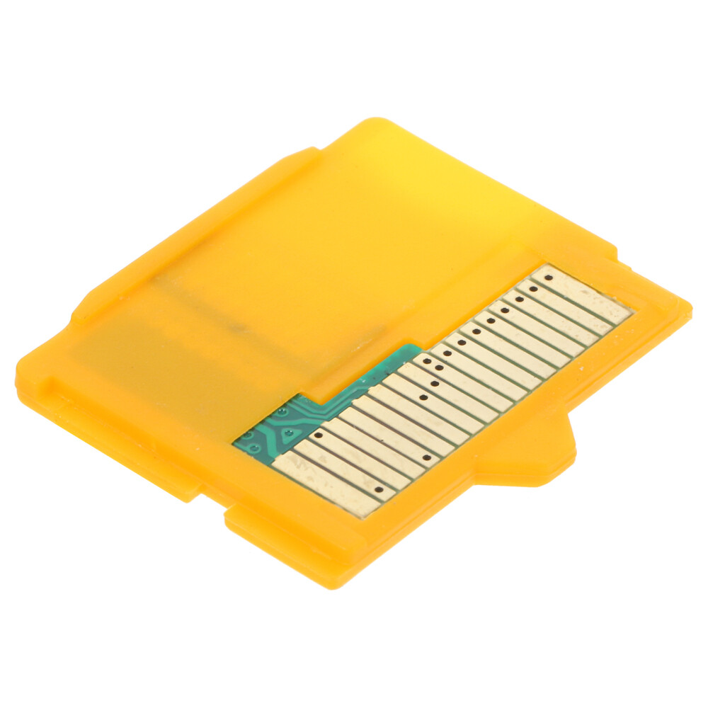 -1 Camera to XD Insert Adapter for MicroSD / MicroSDHC (Yellow)