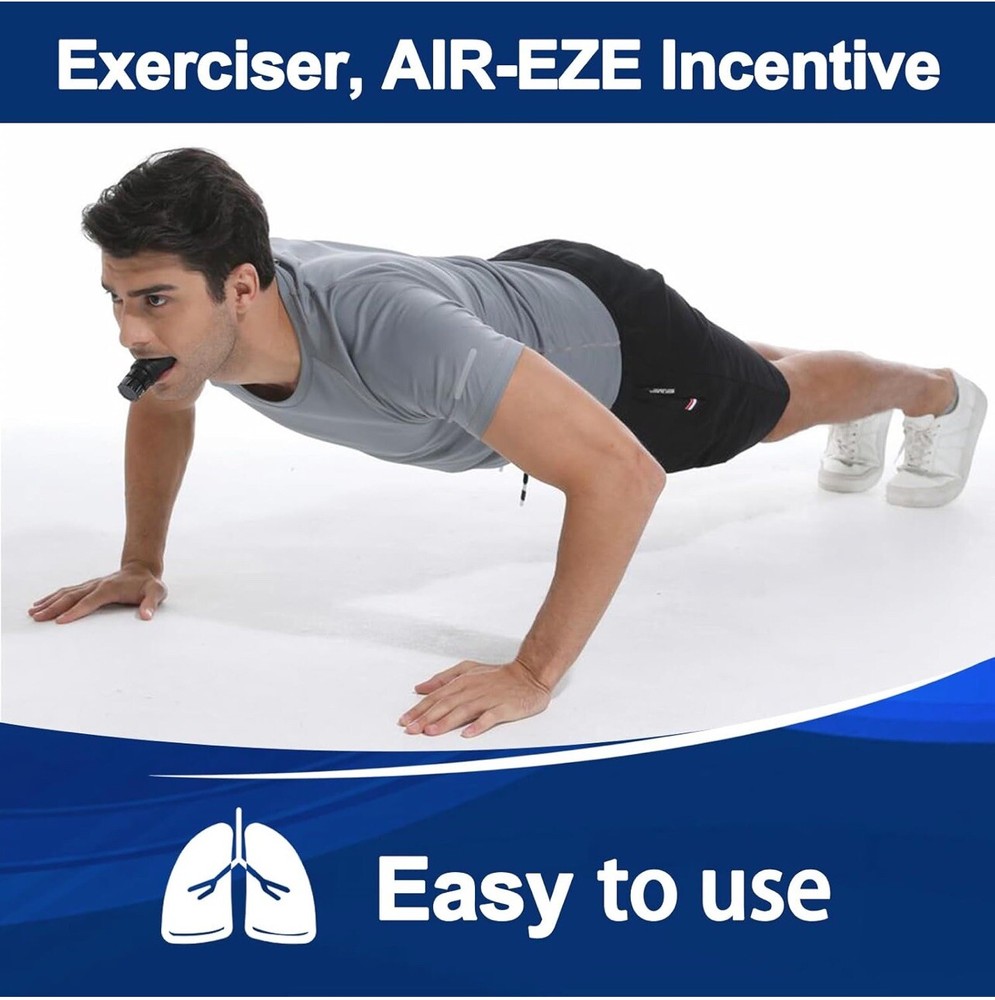 Airventus Lung Trainer Exerciser Breathing Device Tool High Altitude Cardio