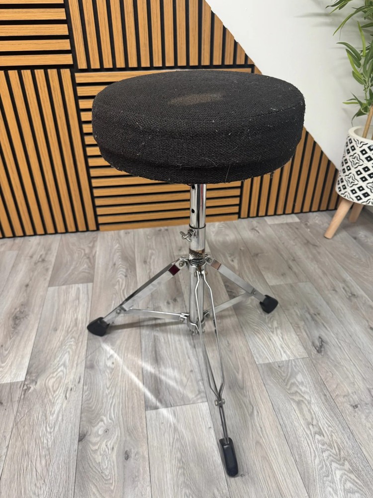 Fabric Top Drum Stool Throne / Double Braced Drum Hardware #OI64