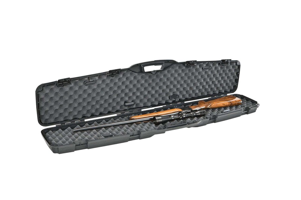 Pro-Max Single Scoped Case, Black, Lockable Gun Case; Gun Storage