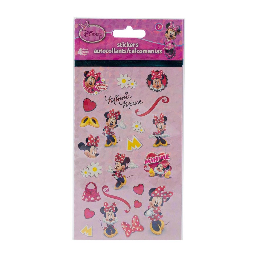 Minnie Mouse Stickers - 4 Sheets