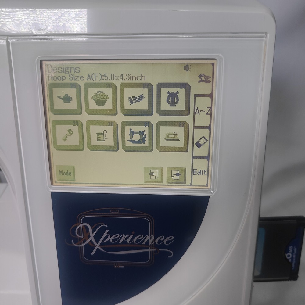 Elna 8200 Xperience Embroidery Only Machine Computer Controlled UnTested