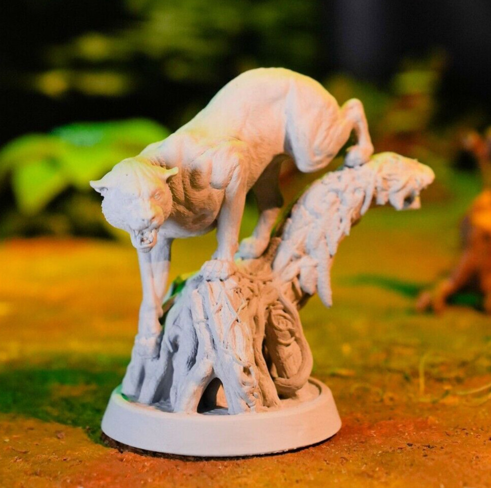 DnD Jaguar Mini 32mm Scale TTRPG