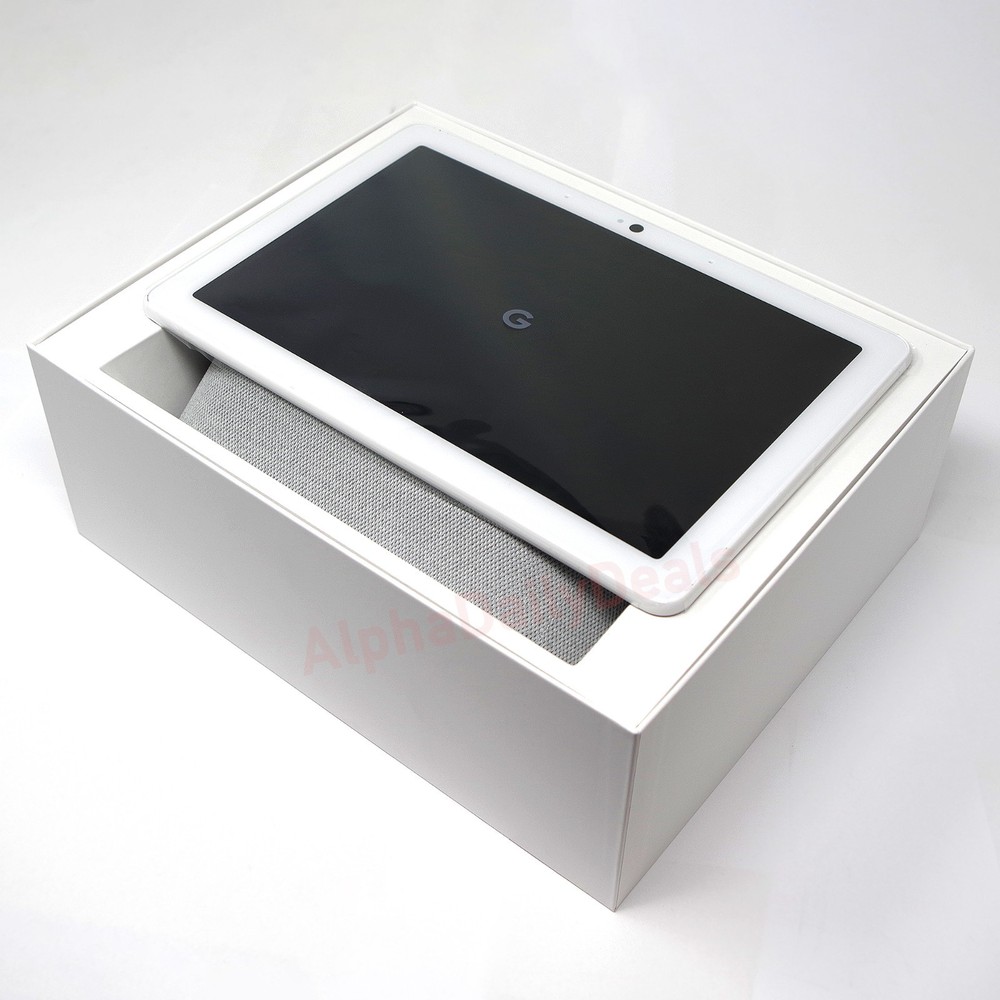 Google Nest Hub Max 10" Smart Home Display Speaker Google Assistant Chalk