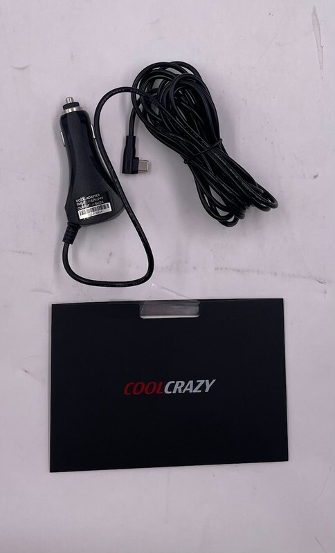 COOLCRAZY N8 3 IPS SCREEN 4K UHD DASH CAMERA