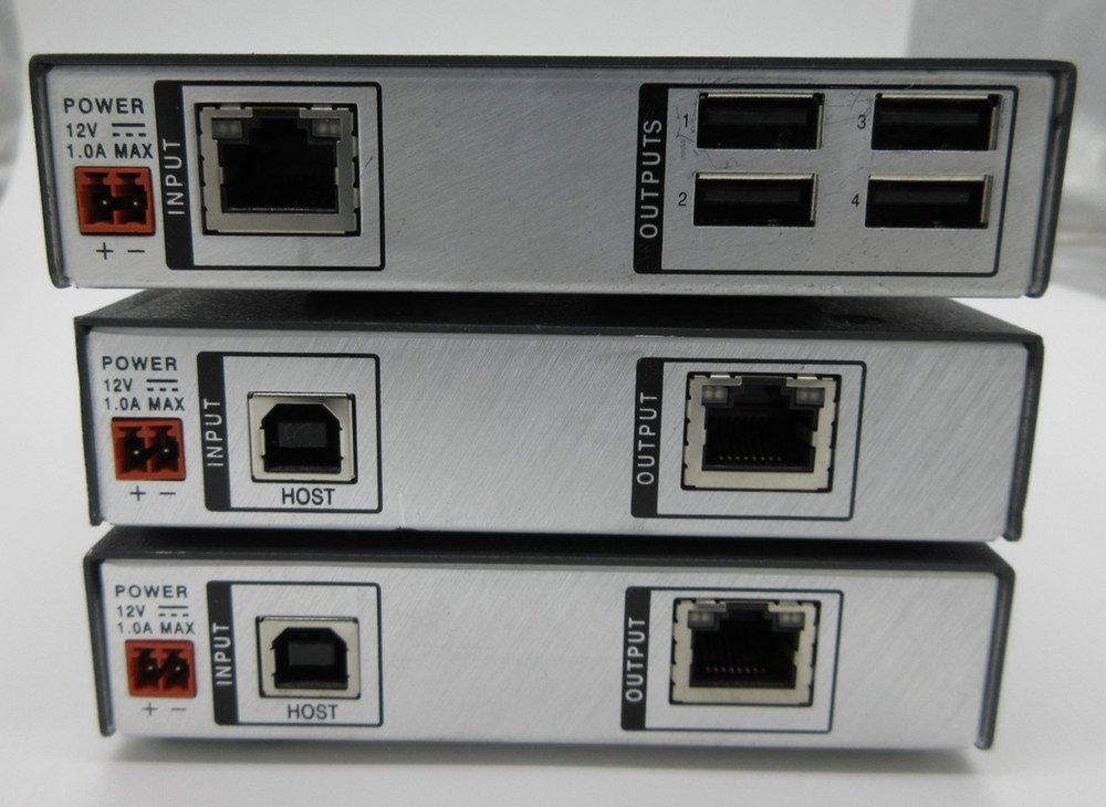 set of Extron USB Extender Plus T & R Pair