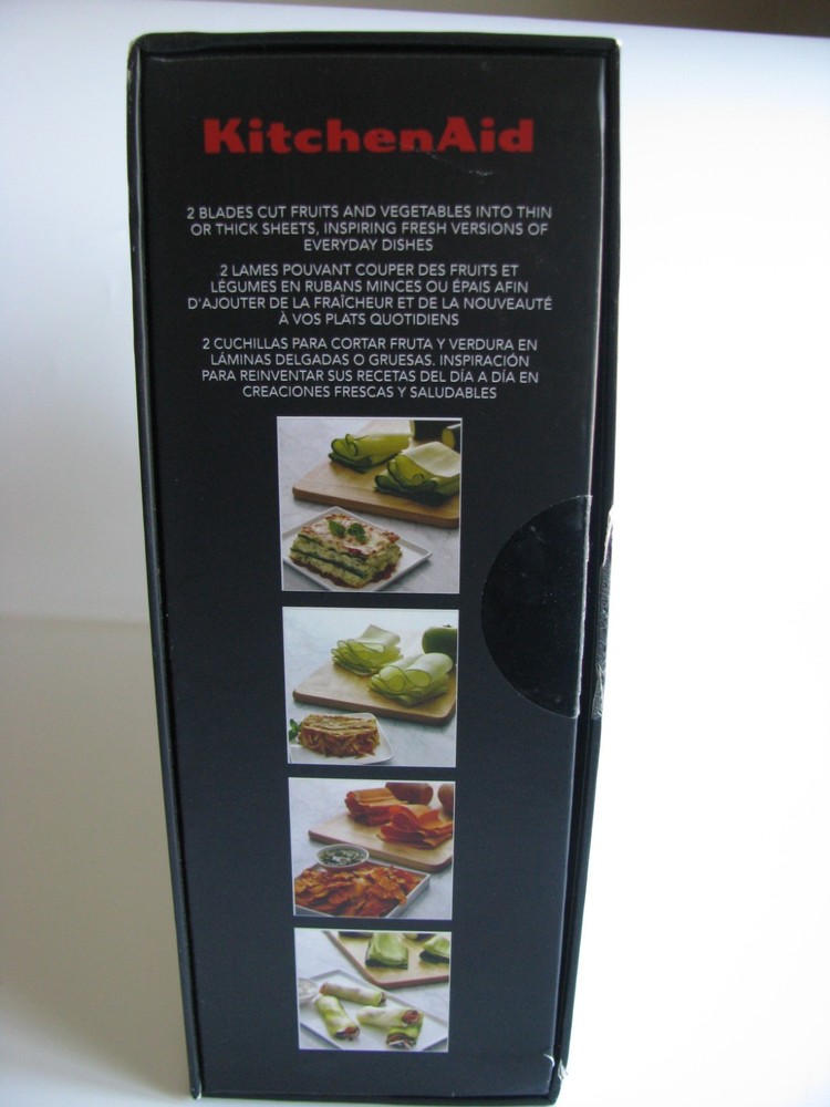KitchenAid Vegetable Sheet Cutter Attachment KSMSCA New Open Box