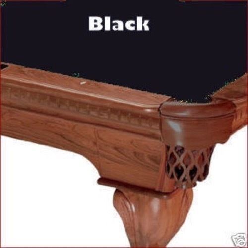 10' Black ProLine Classic Billiard Pool Table Cloth Felt - SHIPS FAST!