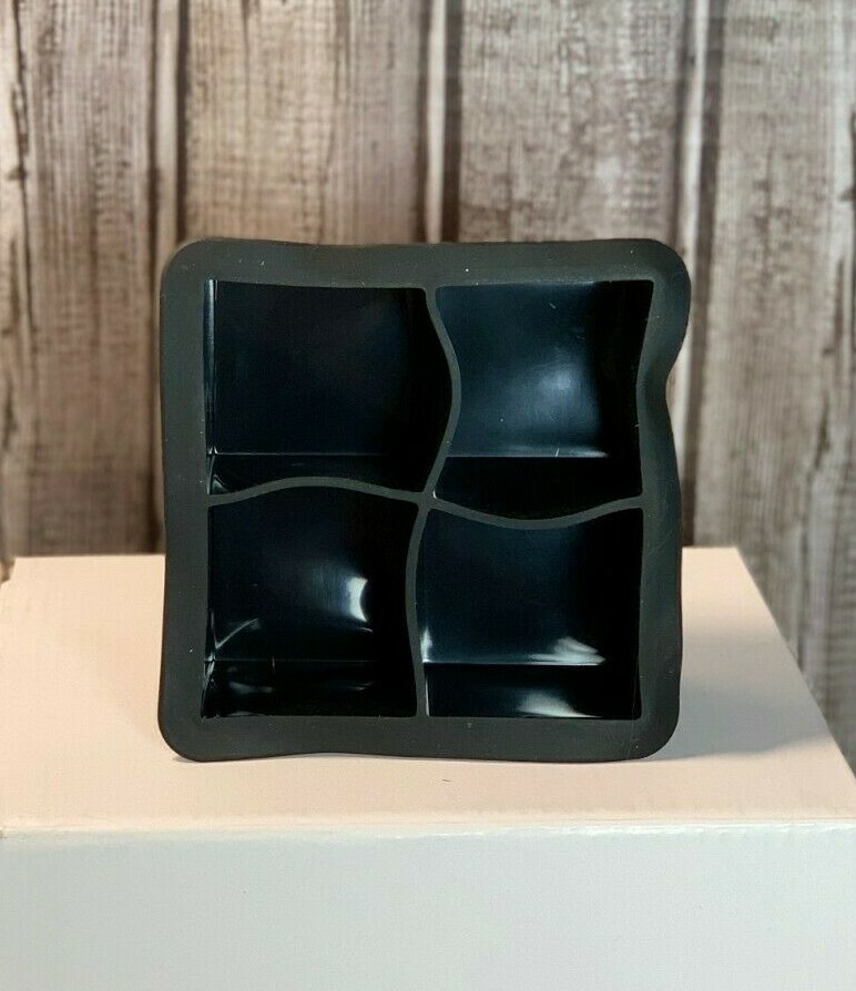 Jim Beam Black Ice Cube Molds Tray NEW