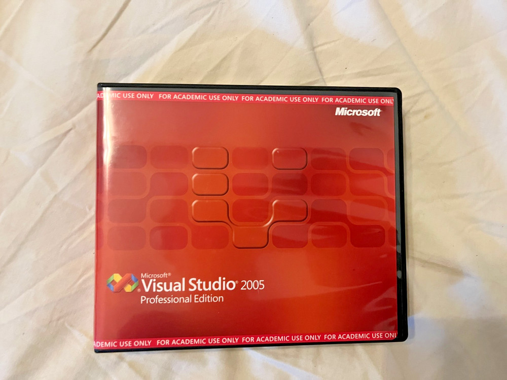 Microsoft Visual Studio 2005 Professional Edition Full Version Academic MSDN
