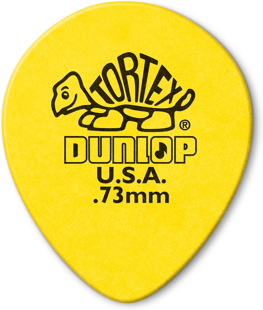 Jim Tortex® Teardrop Pick .73MM - 72 Pack