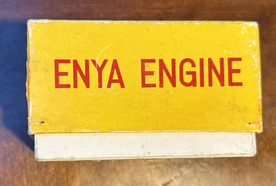 Vintage Enya 29 Model 5224 Engine Original Box