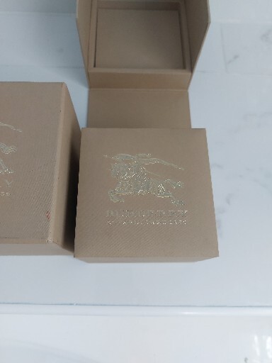 Burberry Watch Case & Presentation Box Only