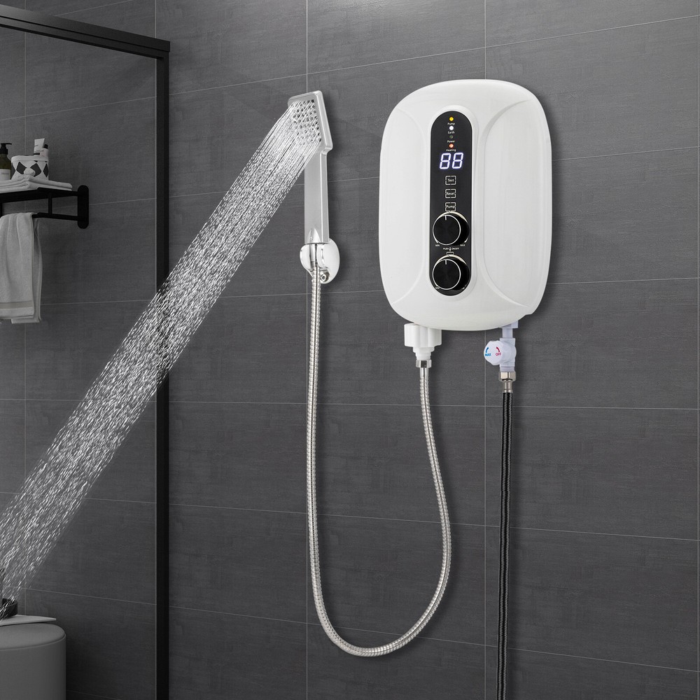 220V 5500W Electric Water Heater Instant Hot Water Heater Tankless Water Heater