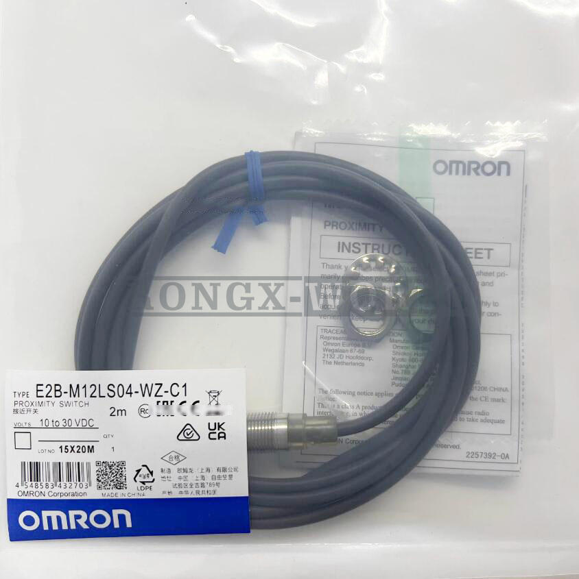 New One Omron E2B-M12LS04-WZ-C1 Proximity Sensor