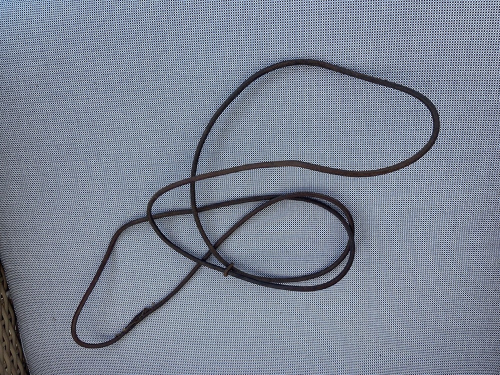 German WW2 leather cord rope
