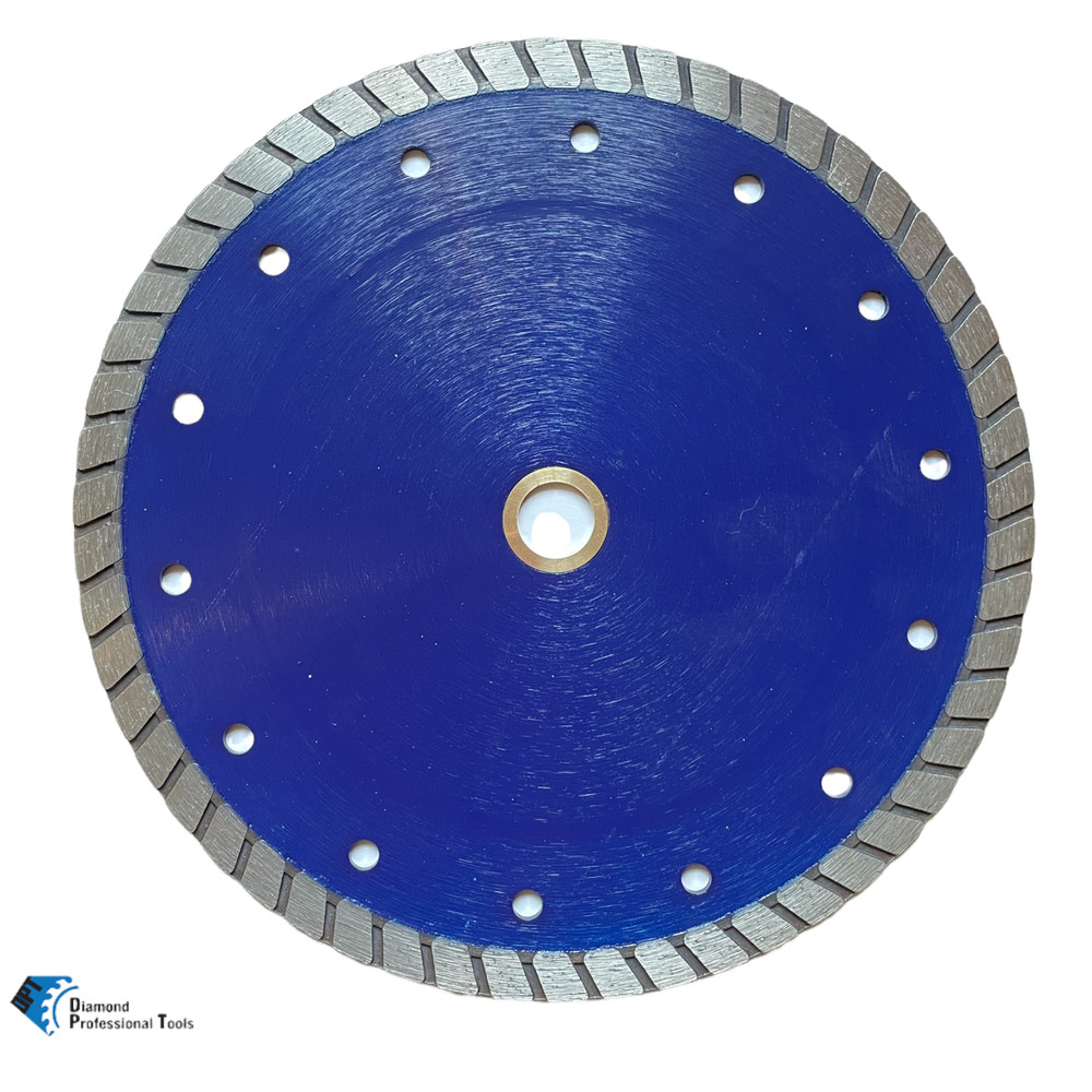 10 Pack 7" Diamond Turbo Saw Blade Cut Concrete Tile Ceramic Soft Stone Bricks
