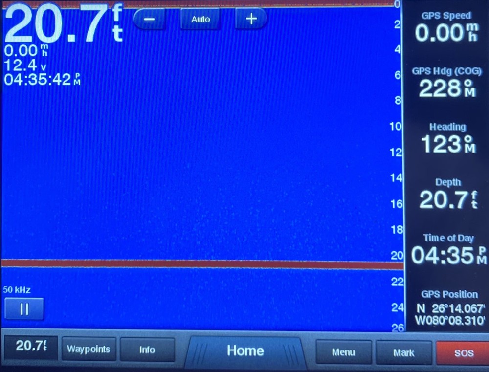 Garmin GPSMap 8208 Touchscreen 8" MFD Display Tested (Excellent Cond)~Updated*
