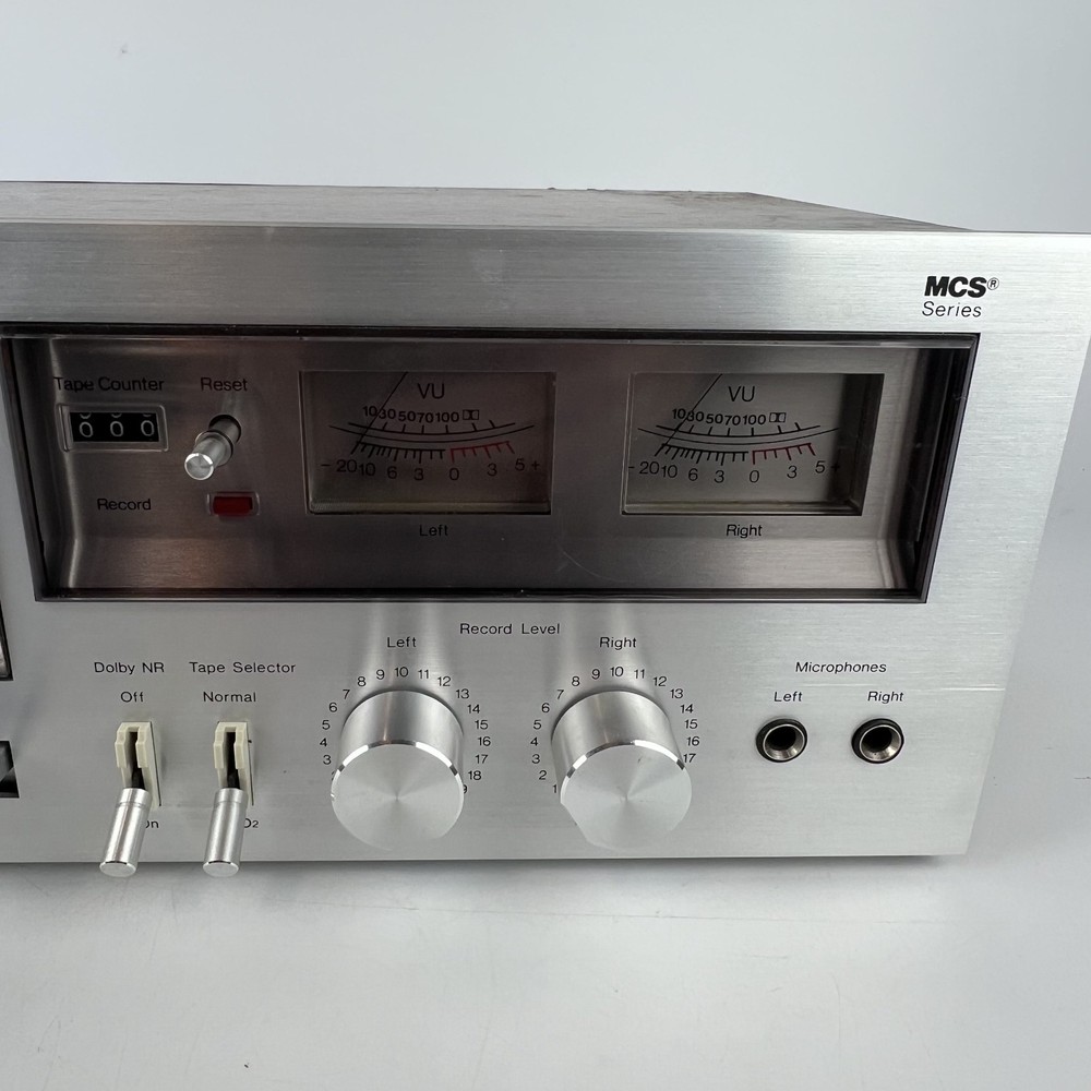 Modular Component Systems MCS 3536 Vintage Cassette Deck – Powers On As-Is