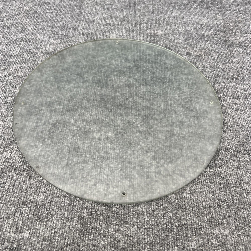 Optical Comparator Glass Face Plate 15-1/2" Diameter Used
