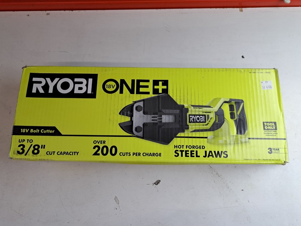 RYOBI 18V ONE+ Bolt Cutters P592 (Tool Only)