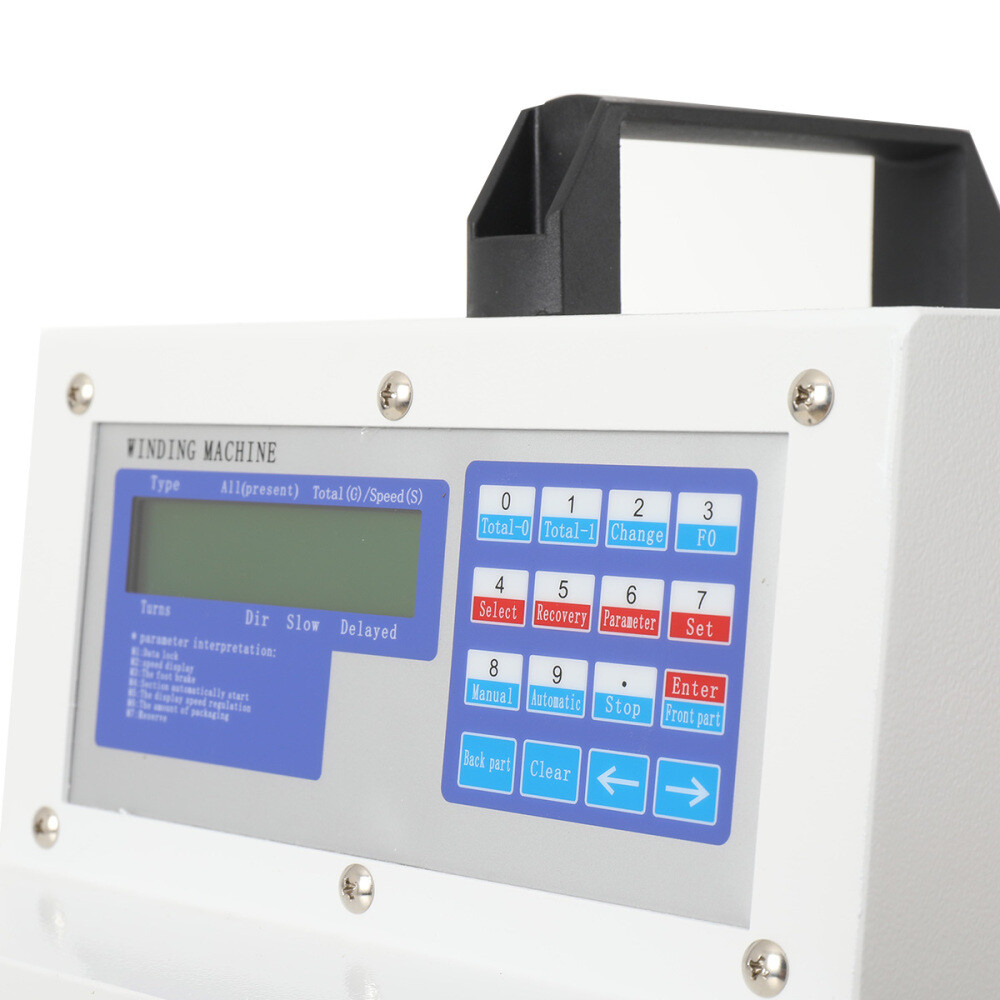 110V Wire Twisting Machine High-Speed Automatic Cable Winding w/LCD Display