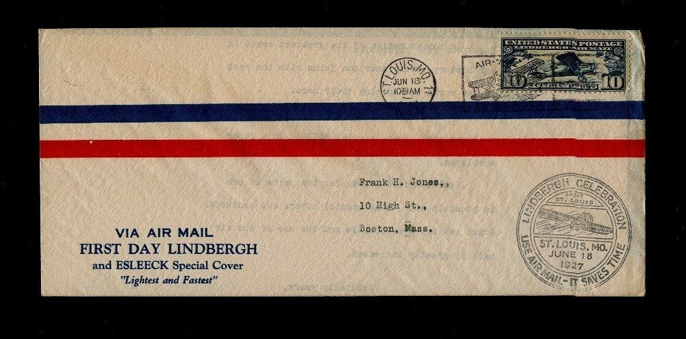 Scott# C10 Complete SET 4 cities Esleek Cachet First Day Covers Superb Condition