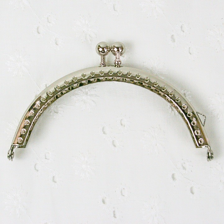Perforated Round Piping Nozzle 7.5cm Silver