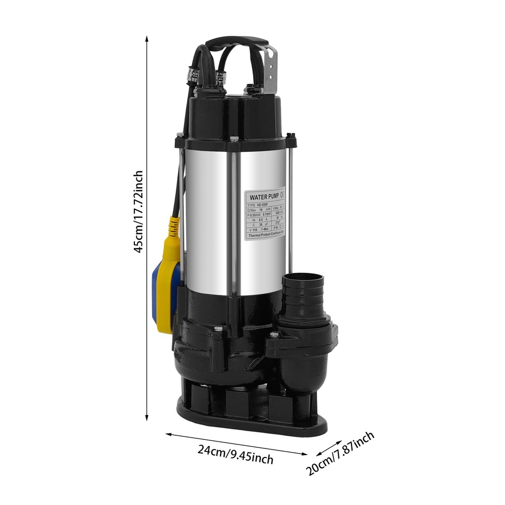 Submersible Pump, Submersible Pump with Automatic Float Switch, Submersible Pump