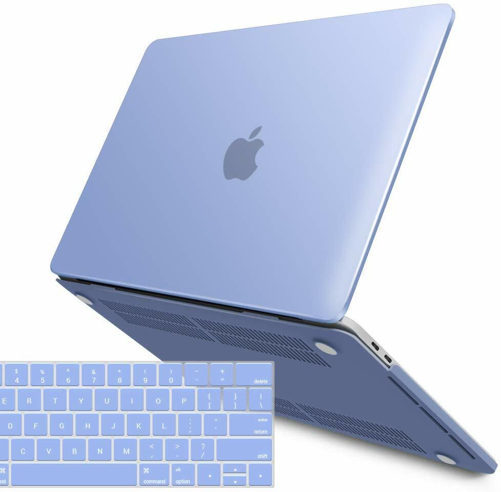 iBenzer Basic Soft-Touch Series Plastic Hard Case, TPU Keyboard Cover for A1706/