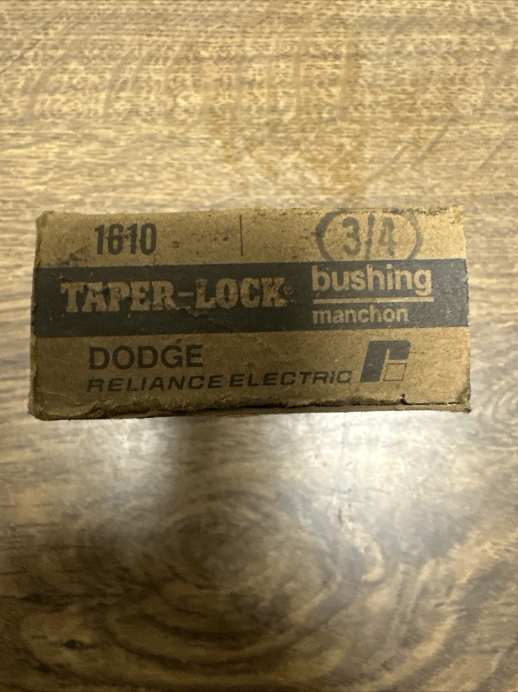 Dodge,1610,3/4" Taper Lock Bushing w/Keyway