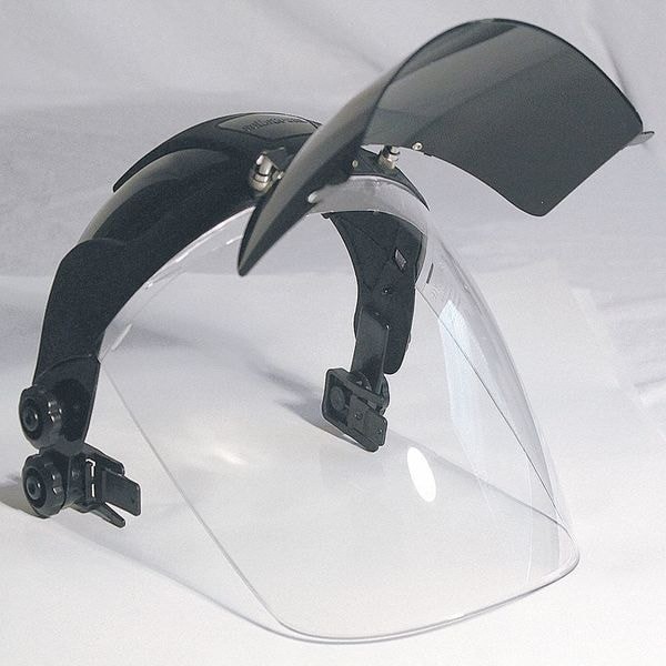 Sellstrom S32162 Faceshield Visor, Clear Visor, Polycarbonate, Universal