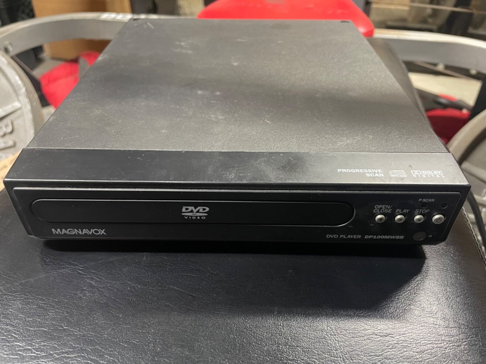 Magnavox DVD Player DP100MW8B - Working Tested - No Remote