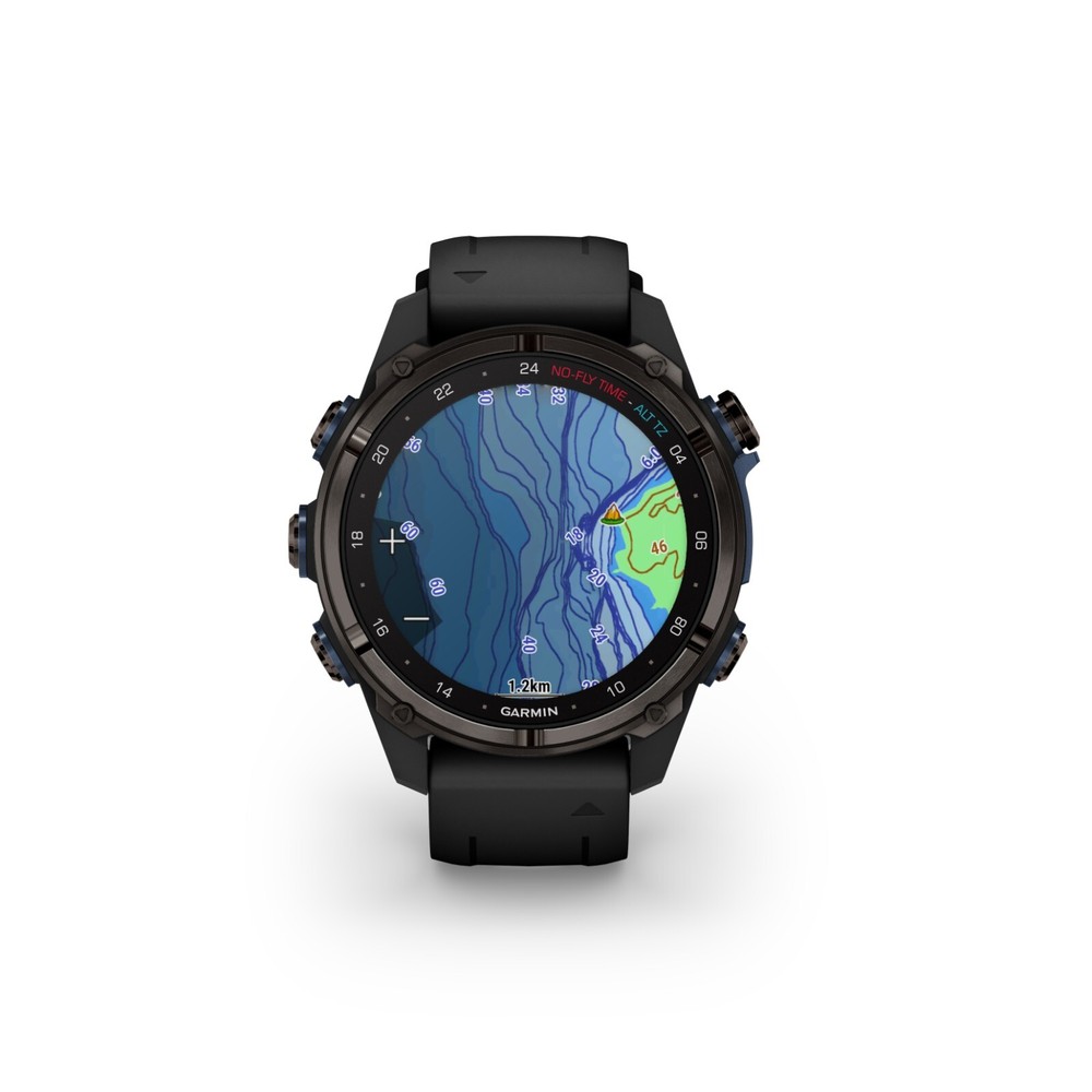 Garmin Descent Mk3i 43 mm Titanium Dive Computer Smartwatch w/ T2 Transceiver
