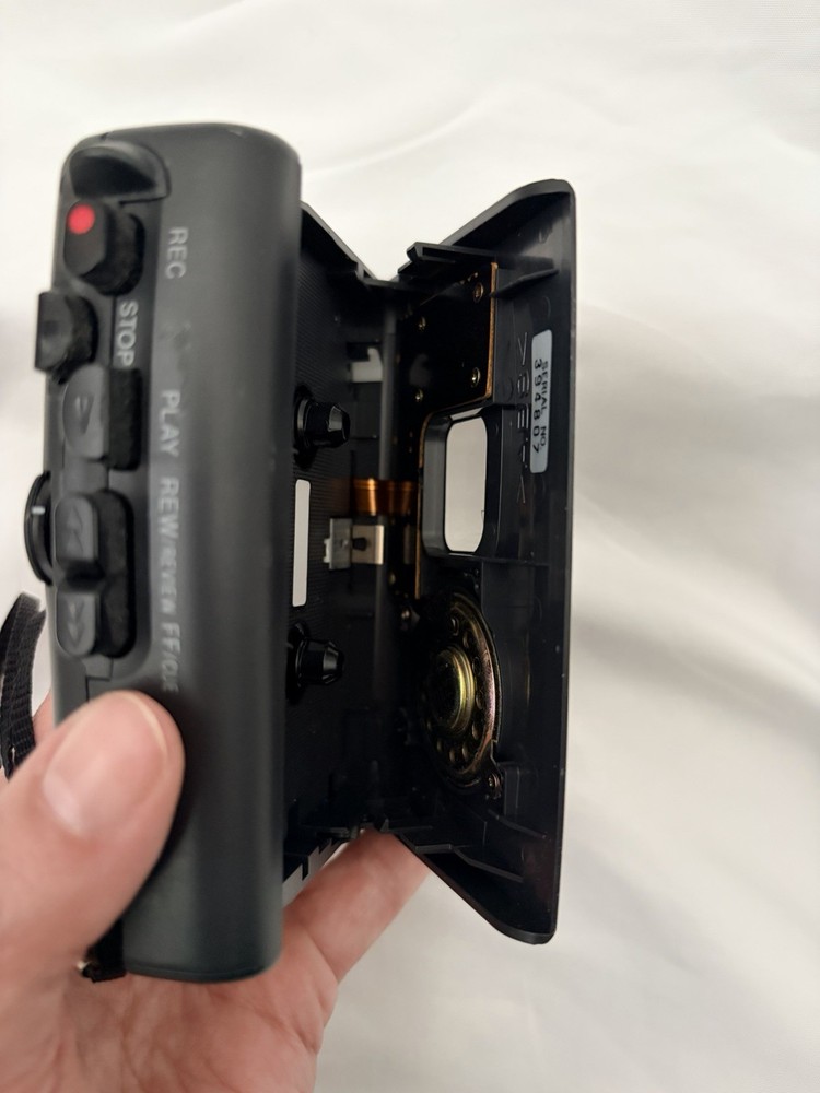 Sony Black TCM-359V Microcassette Recorder