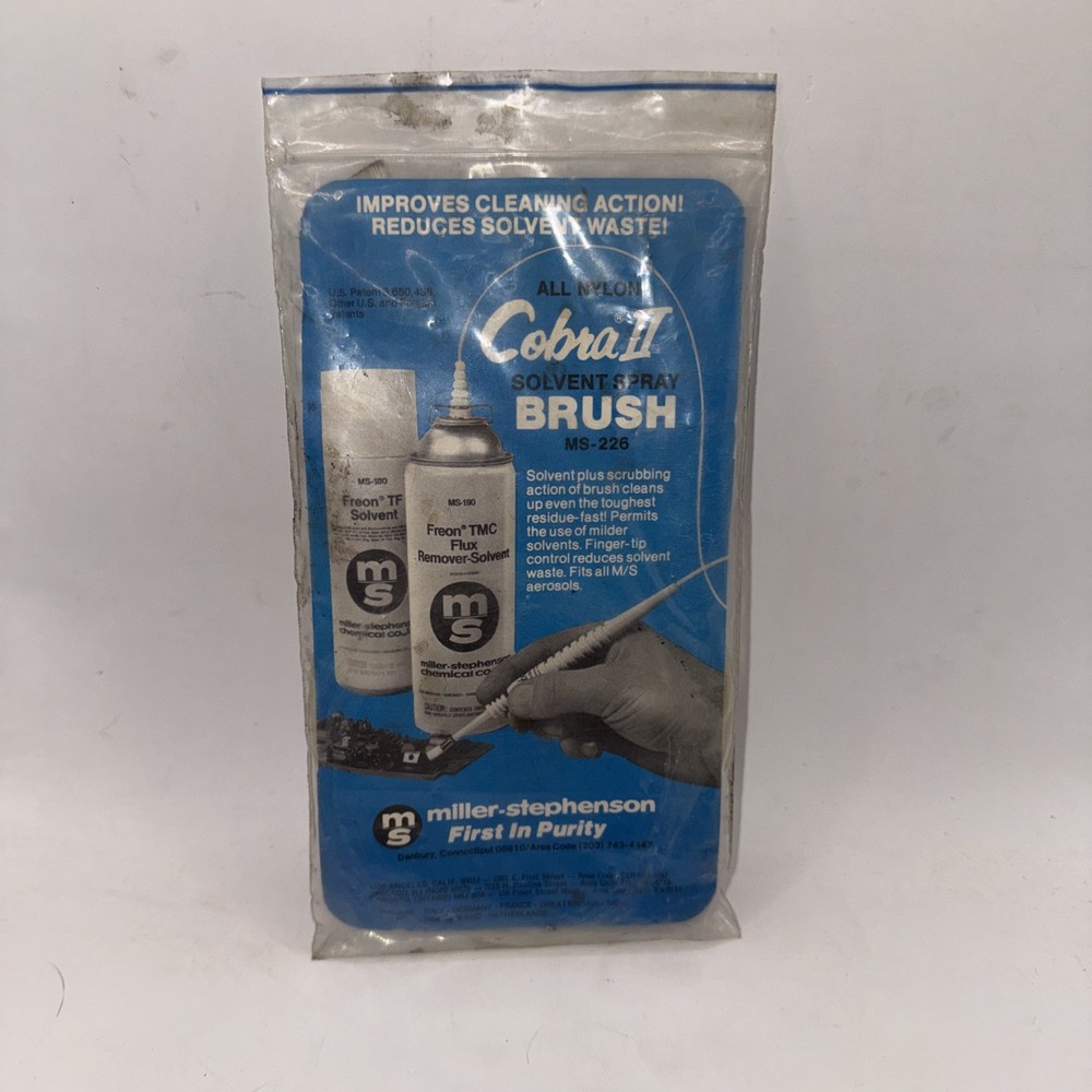 Cobra II Solvent Spray Brush MS-226