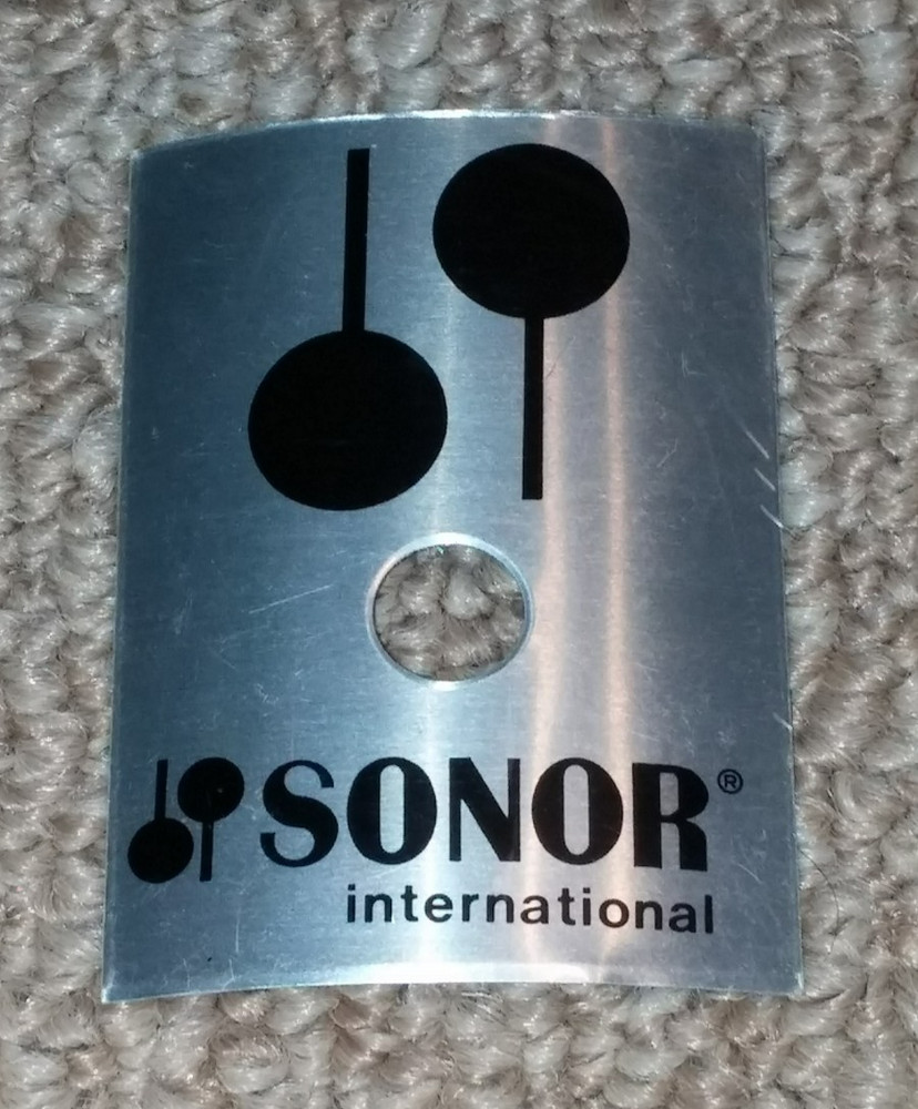 Sonor International Drum Badge (381)