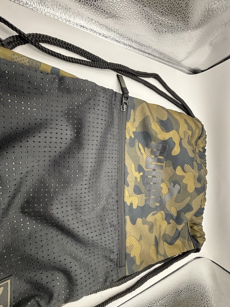 Puma Gymsack Camo Drawstring Bag