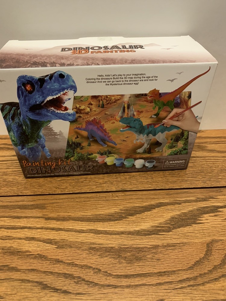 Dinosaur 3D Painting Set