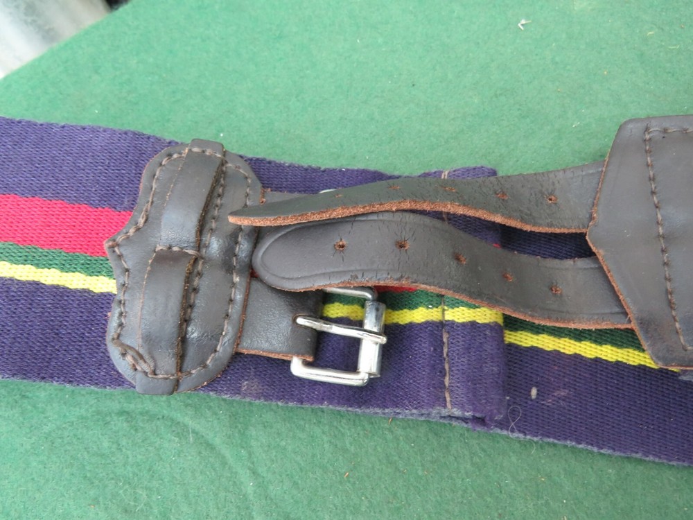 BRITISH 'ROYAL MARINES' STABLE BELT 30" - 34"