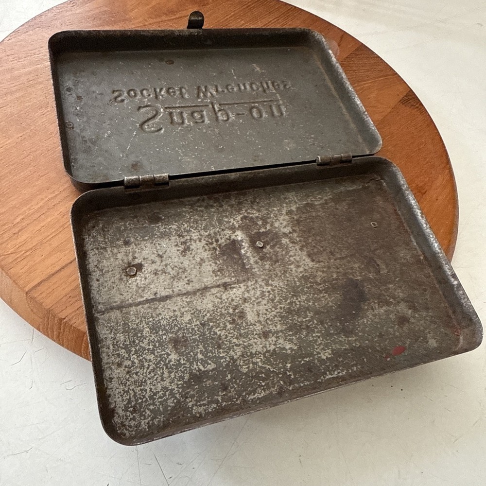 Vintage Snap-On Socket Wrenches EMPTY Metal Box Case