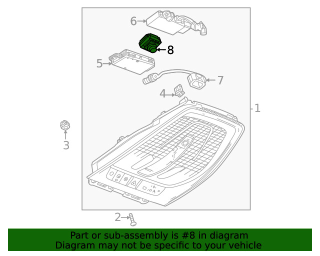 Genuine GM Camera 85030323
