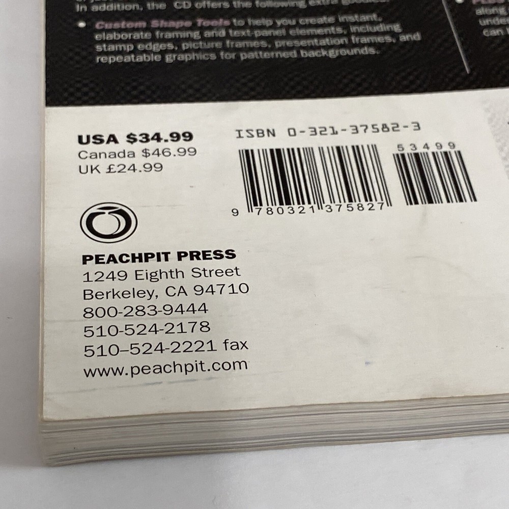 Adobe Photoshop Elements 7 Software Edit Enhance Create Share For PC With BOOK!