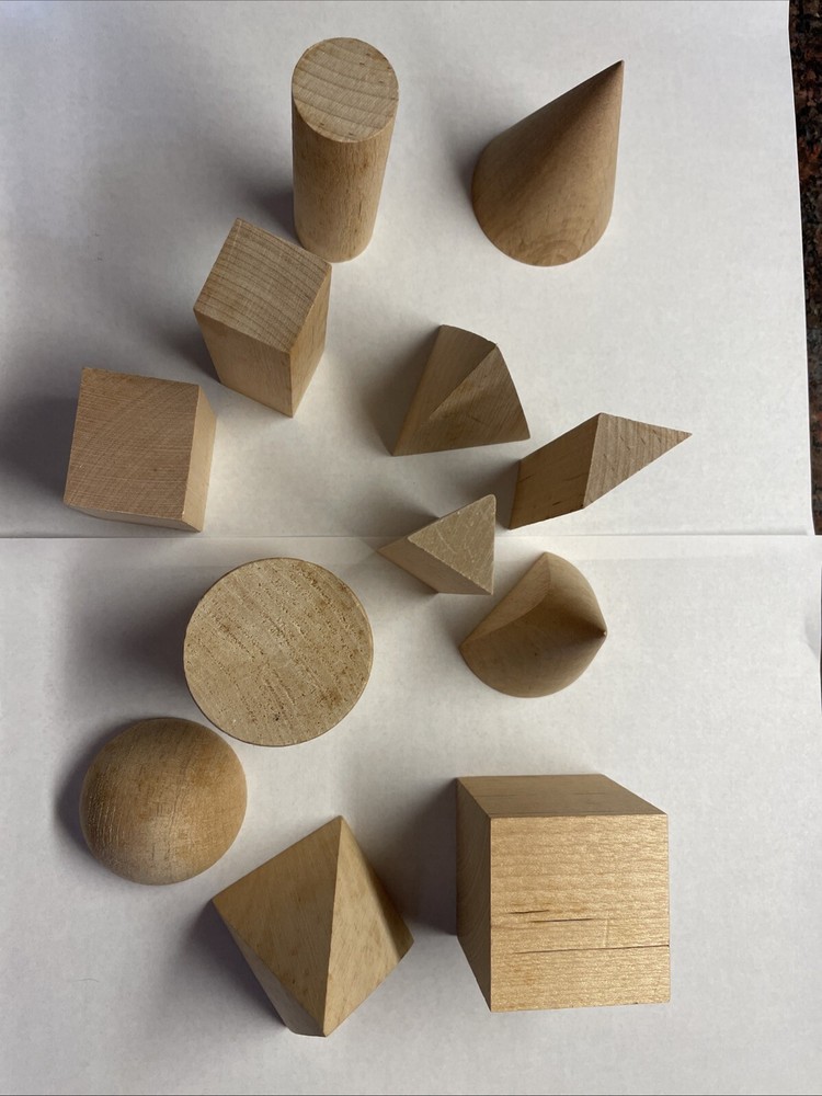 Geometric Wooden Forms Complete Set