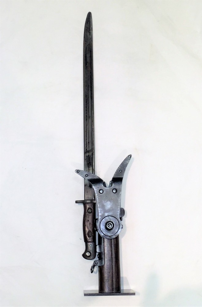 Wire Cutter for Enfield SMLE bayo. display stand