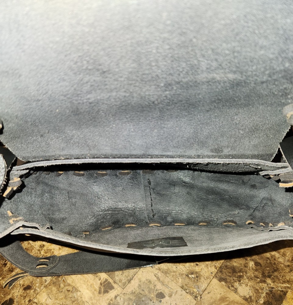 Vintage Leather Handmade Purse