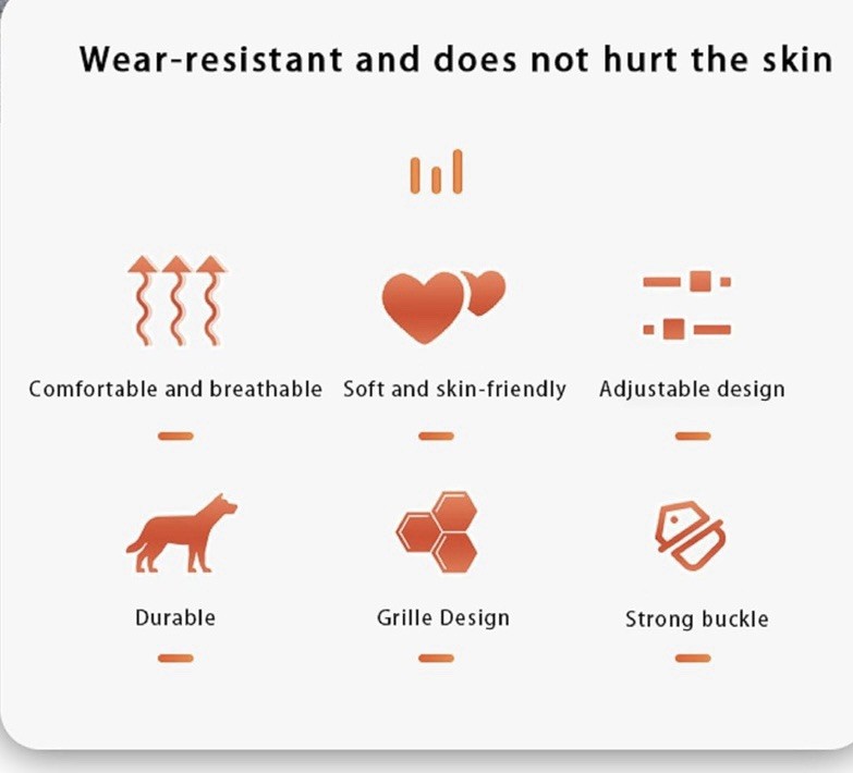 Soft Elastic Dog Muzzle Medium Dog, L Camouflage Blue NWT