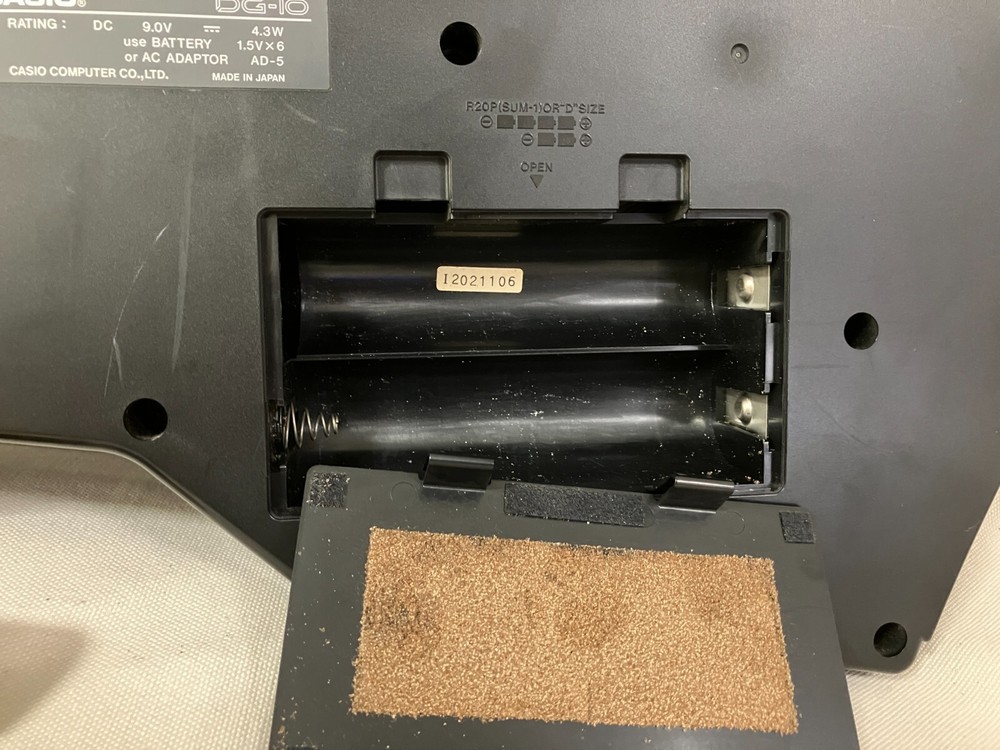 Casio DG-10 Digital Guitar Keyboard Synthesizer Working