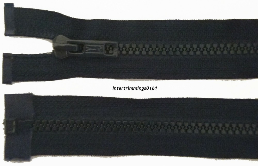 VIK ZIP, NAVY, 24"/61CM, CHUNKY TEETH PLASTIC, OPEN END, NO 5