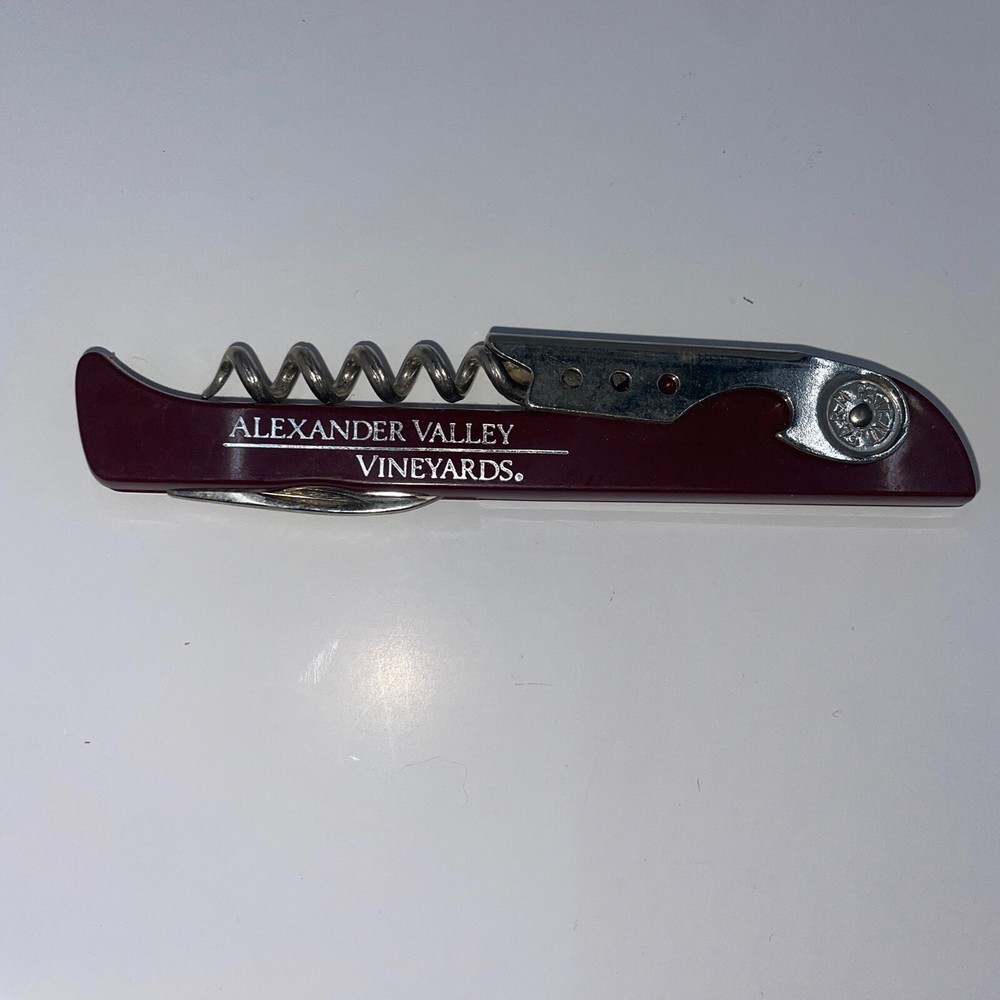 Alexander Valley Winery Corkscrew & Bottle Opener